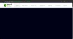 Desktop Screenshot of naturalsmiles.com